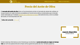 What Precioaceitedeoliva.net website looked like in 2021 (3 years ago)