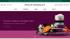 What Philipkingsley.com website looked like in 2021 (3 years ago)