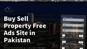 What Propertysale.pk website looked like in 2021 (3 years ago)