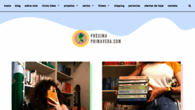 What Proximaprimavera.com website looked like in 2021 (3 years ago)