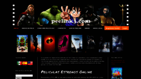 What Peelink2.me website looked like in 2021 (3 years ago)