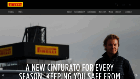What Pirelli.com website looked like in 2021 (3 years ago)