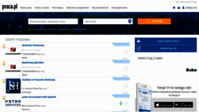 What Praca.pl website looked like in 2021 (3 years ago)