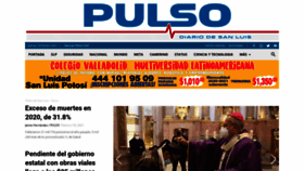 What Pulsoslp.com.mx website looked like in 2021 (3 years ago)