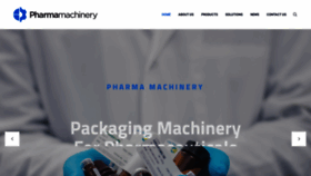 What Pharmamachinery.co.uk website looked like in 2021 (3 years ago)