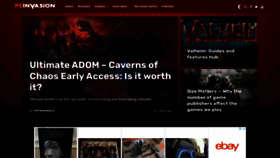 What Pcinvasion.com website looked like in 2021 (3 years ago)