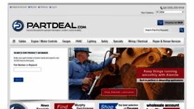 What Partdeal.com website looked like in 2021 (3 years ago)