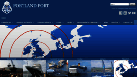What Portland-port.co.uk website looked like in 2021 (3 years ago)