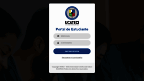 What Portal.ucateci.edu.do website looked like in 2021 (3 years ago)