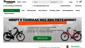 What Premiumbikes.nl website looked like in 2021 (3 years ago)