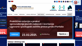 What Paragraf.rs website looked like in 2021 (4 years ago)