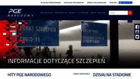 What Pgenarodowy.pl website looked like in 2021 (3 years ago)