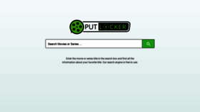 What Putlocker-is.org website looked like in 2021 (3 years ago)
