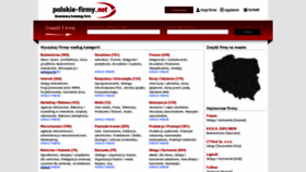 What Polskie-firmy.net website looked like in 2021 (3 years ago)