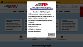 What Prv.se website looked like in 2021 (3 years ago)