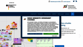 What Photonikforschung.de website looked like in 2021 (3 years ago)