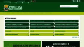 What Pbh.gov.br website looked like in 2021 (3 years ago)