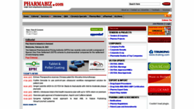 What Pharmabiz.com website looked like in 2021 (3 years ago)