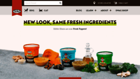 What Primalpetfoods.com website looked like in 2021 (3 years ago)