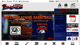 What Pearlandisd.org website looked like in 2021 (3 years ago)