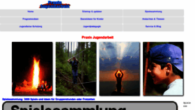 What Praxis-jugendarbeit.de website looked like in 2021 (3 years ago)