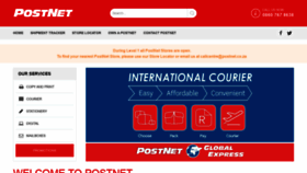 What Postnet.co.za website looked like in 2021 (3 years ago)
