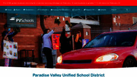What Pvschools.net website looked like in 2021 (3 years ago)
