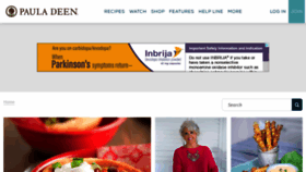 What Pauladeen.com website looked like in 2021 (3 years ago)