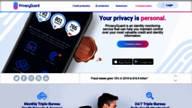 What Privacyguard.com website looked like in 2021 (3 years ago)