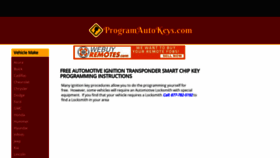 What Programautokeys.com website looked like in 2021 (3 years ago)