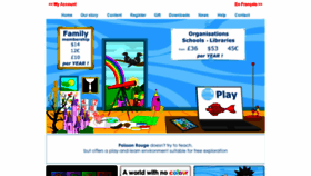 What Poissonrouge.com website looked like in 2021 (3 years ago)