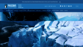 What Poseidonexpeditions.com website looked like in 2021 (3 years ago)