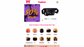 What Popmuch.com website looked like in 2021 (3 years ago)