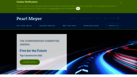 What Pearlmeyer.com website looked like in 2021 (3 years ago)