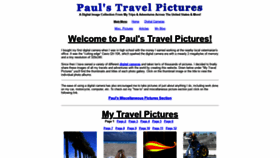 What Paulstravelpictures.com website looked like in 2021 (3 years ago)