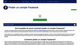 What Pirater-un-compte-fb.com website looked like in 2021 (3 years ago)
