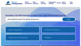 What Portaltransparencia.cl website looked like in 2021 (3 years ago)