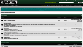 What Pirates-forum.org website looked like in 2021 (4 years ago)
