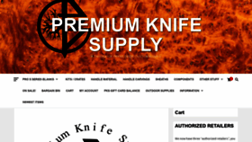 What Premiumknifesupply.com website looked like in 2021 (3 years ago)