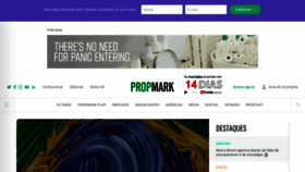 What Propmark.com.br website looked like in 2021 (3 years ago)