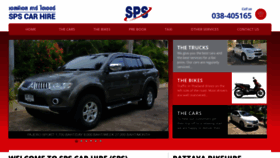 What Pattaya-carhire.com website looked like in 2021 (3 years ago)