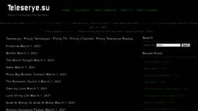 What Pinoytambayantv.su website looked like in 2021 (3 years ago)