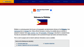 What Philatlas.com website looked like in 2021 (3 years ago)