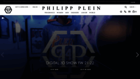 What Plein.com website looked like in 2021 (3 years ago)