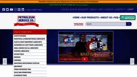 What Petroleumservicecompany.com website looked like in 2021 (3 years ago)