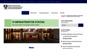 What Portal.bks-campus.ch website looked like in 2021 (3 years ago)