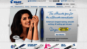 What Pilotpen.us website looked like in 2021 (4 years ago)