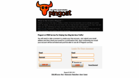 What Pingoat.com website looked like in 2021 (3 years ago)