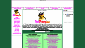 What Pinkmonkey.com website looked like in 2021 (3 years ago)