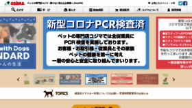 What Pets-kojima.com website looked like in 2021 (3 years ago)